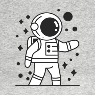 astronaut in space T-Shirt